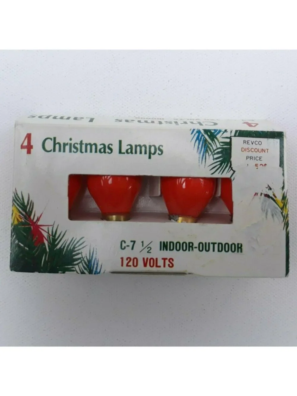 Vtg Christmas Light Lot Replacement Lamp String C7 C9 G40 Indoor Outdoor 120V